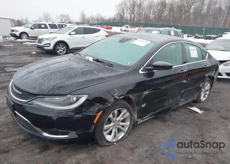 2015 Chrysler 200 Limited z USA, uszkodzony, nr VIN 1C3CCCAB9FN677148